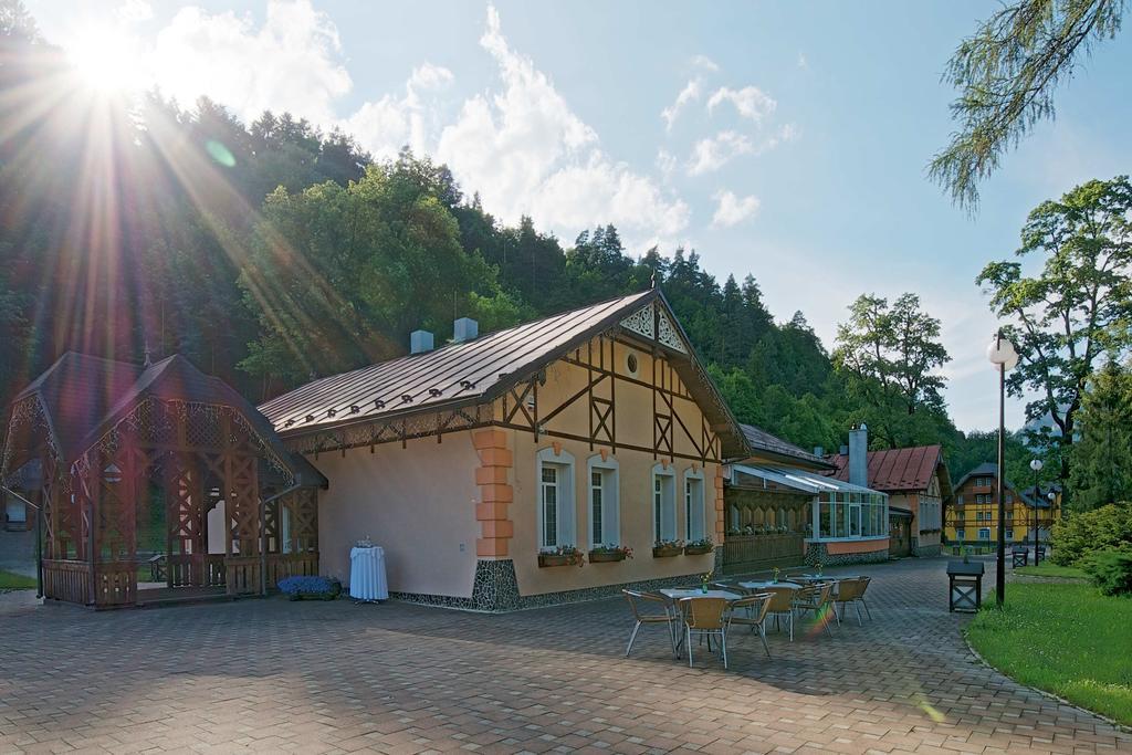 Kupelne Domceky - Kupele Cerveny Klastor Smerdzonka Bagian luar foto